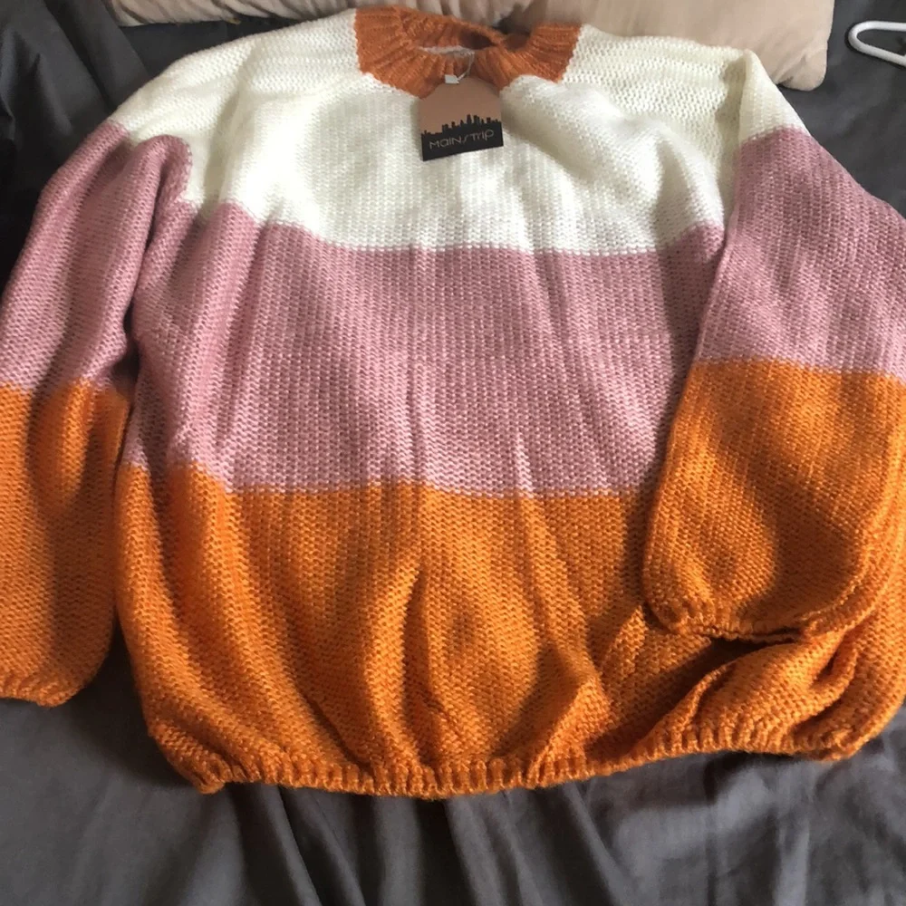🌸🧡🍦Sweater - Picture 3 of 7